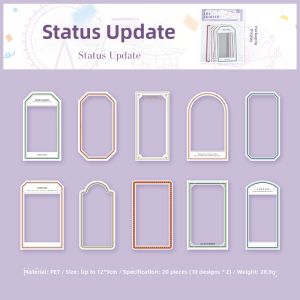 Yuxian | Vintage Film Frame Sketch Stickers