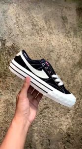 Sepatu Compass Retrograde Low White Blue Kasual Premium Quality 2025 [BNIB]