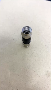 BNC F-Type  แบบอัด สำหรับต่อสาย RG6 อย่างดี  (ถุง 100 ชิ้น)