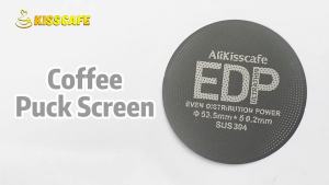 Alikisscafe Coffee Puck Screen 0.2mm Espresso Filter 51mm 53.5mm 58.5mm For Delonghi Breville Portafilter Accessory Barista Tool