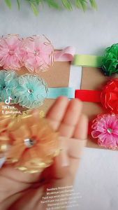 Bandana Amora Bando Bayi perempuan Lucu Bando Anak Cewek(0-3 Tahun)