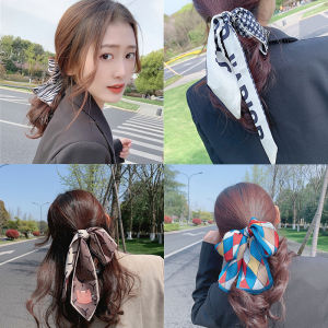 Phụ Kiện Tóc Lụa Cổ Điển Thời Trang Cho Nữ Phụ Kiện Tóc Đa Năng Dây Buộc Tóc Dây Lụa Phong Cách Pháp Dây Lụa Thời Trang Mới 2025