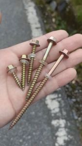 (400g) Vít Bắn Gỗ Đầu Lục Giác Kèm Vòng Đệm Cao Su (3cm 4cm 5cm 7cm 10cm)