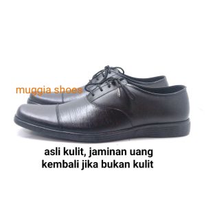 sepatu formal kulit sapi model Oxford sepatu kantoran