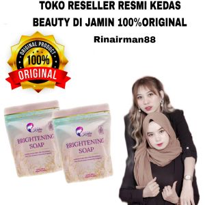 2pcs Sabun Kedas Beauty pencerah bisa di pakai muka sama badan isi 100gr
