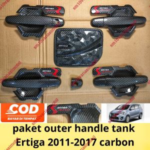 paket outer handle tank cover Ertiga lama 2011 2013 2015 2017 carbon