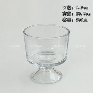 Cốc Thủy Tinh Mờ Ins Giá Trị Thẩm Mỹ Cao Cà Phê Nước Uống Sử Dụng Tại Nhà Chân Cao Nước Giải Khát Nước Tráng Miệng Cốc Uống Nước Lạnh