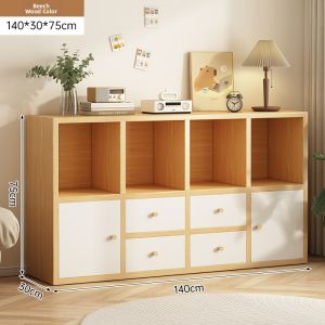 ZHUOHE | Partition Bookshelf Storage Cabinet