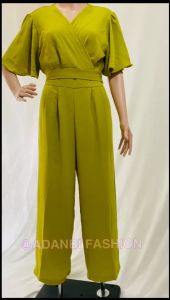 A&B Set Premium 7850-85 Setelan Crop Crinkle Realpic LD 100 PJ 40 LP 70-100 PJ 98 CM Lengan Pendek Polos