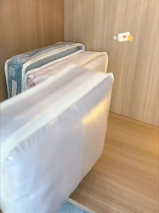 Clear Clothes Storage Bag Household Bed Sheets Duvet Covers Storage Bag Closet Organizer Dust Bag