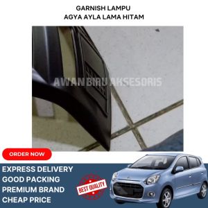 GARNIS LAMPU DEPAN BELAKANG AGYA LAMA HITAM