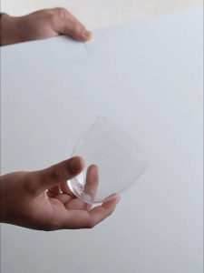 แก้ววิสกี้ปากกว้างสไตล์ญี่ปุ่น ฐานบาง ไร้สารตะกั่ว แก้วค็อกเทลคริสตัลบางเฉียบ คุณภาพเยี่ยม