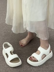 Sandal Tali Wanita Hak Tebal Wanita Casual Korea Premium YS 891