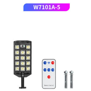ESMARTER | Powerful Outdoor Solar Street Light LED Motion Sensor Lighting Lamp Sunlight Street Garden Path Yard Lantern with Remote Control