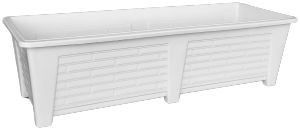 กระถาง กระถางต้นไม้ กระถางรางยาว ขนาด 36 นิ้ว สีขาว