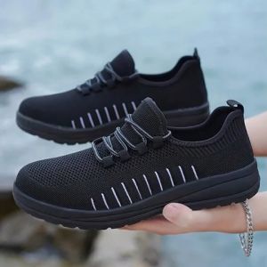 รองเท้าเซฟตี้รุ่นใหม่ ระบายอากาศ เบา ทนทาน หัวเหล็ก ป้องกันการกระแทกและการเจาะ