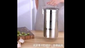 304 Stainless Steel Thermal Food Carrier with Handle 304不锈钢手提保温饭盒