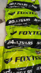 FOXTER 24" TIUB BASIKAL TIUB DALAM - FOXTER Bicycle Inner Tube 24" x 1.75/1.95 BICYCLE TUBE Normal Type 33mm untuk Outdoor & Keselamatan