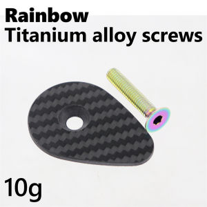 NEW Carbon Bicycle Stem Top Cap with Screw For F10 F12 F(F14) handlebar Carbon top cover stem cover
