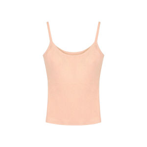 Áo Ba Lỗ Màu Vàng Ôm Vừa Vặn Mùa Hè Pure Desire Dành Cho Nữ Áo Ba Lỗ Màu Tím Có Đệm Ngực Áo Ba Lỗ Dây Chun Ngọt Ngào Và Cay Nồng