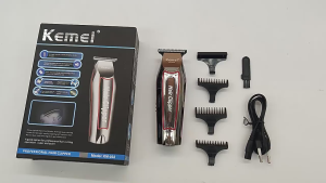 Kemei Professional Electric Hair Clipper Trimmer Rechargeable Electric Nose Hair Clipper Professional Electric Shaver Beard Shaver KM-032