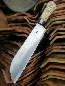 pisau koki dan pisau dapur bahan full baja pir Posobuat motong tulang sapi dll.