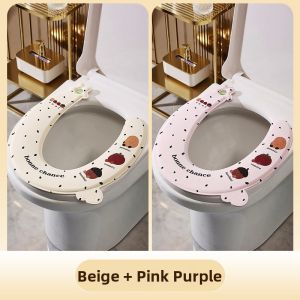 SIVASS | Antibacterial Waterproof No-Wash Season-Universal Thick Toilet Seat Pad