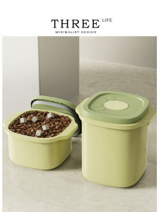 Tlife Claw Large Capacity Vacuum Sealed Moisture Proof Cat Food Storage Bucket Durable Pet Food Container for Cats And Dogs