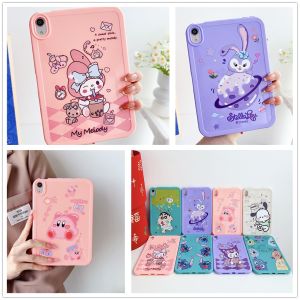 สำหรับ Apple iPad 10th 9th 8th 7th 6th 5th แอร์1 2โปร5th 4th 3th มินิ4 5 6 Th 9.7 "10.2" 10.5 "10.9" 11.0 "7.9" 8.7 "12.9" 2020 2021 2022เด็กเคสรูปการ์ตูนน่ารักแฟชั่นแบบพกพาซองนุ่มกันกระแทกแท็บเล็ต