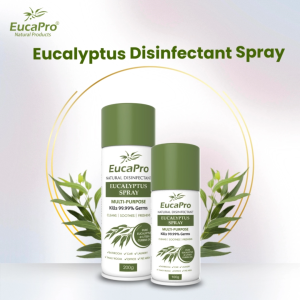 Eucapro Antibacterial Insect Repellant Citriodora Spray 100gm (2Units) & Eucapro Antibacterial Disinfectant Eucalyptus Spray 200gm (2Units)