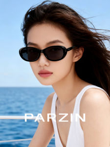 PARZIN | Kính Mát Chống Tia UV Kiểu Dáng Oval Thời Trang Phù Hợp Nam Nữ