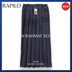 Rok Sekolah SMP MTS Biru Dongker Panjang Bahan Rapilo Tebal Premium Seragam Sekolah