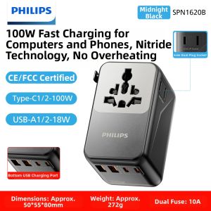 Philips | GaN Fast Charging Global USB Multi-Use Travel Adapter