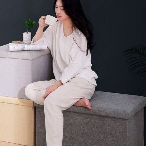 สินค้าพร้อมส่ง เก้าอี้สตูล โซฟาสี่เหลี่ยม เก้าอี้พับได้ กล่องเก็บของนั่งได้ เก้าอี้เก็บของนั่งได้