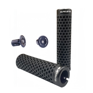 GUSTAVO 3D Printed Bike Grips MTB Mountain Bicycle SHOCK Absorption Handlebar Cover Handle Grips