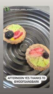Freeze Dried FUR-uit (fruit) tart Set for Dogs and Cats. 100% Natural Pet Treats by Woofgang Bark.