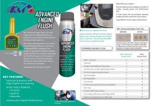 KM+ ADVANCED ENGINE FLUSH 150 ML  REMOVE ENGINE OIL SLUDGE DEPOSIT / REMOVE ENGINE OIL CARBON DEPOSIT timemax