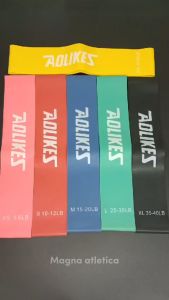 Resistance Bands Aolikes 3601 Hips Band Karet Workout Stretching Pita Resistensi Panggul Elastis Olahraga Pilates Fitness Yoga Gym Anti Slip