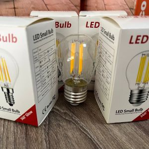 Bóng đèn LED Edison G45 4W chiếu sáng bằng chip LED chuẩn đui E27 tiết kiệm 80% điện năng