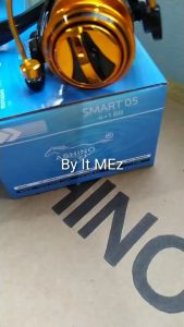 รอกตกปลา รอกสปิน รอกอาชิโน Ashino Smart05 ตัวเล็ก เหมาะกับ งานตกสปิ๋ว ตกกู้ พร้อมส่ง ราคาถูก ❗ ❗