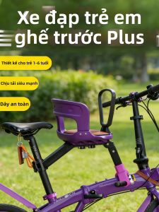 KUABEI | Ghế An Toàn Trước Có Thể Tháo Lắp Nhanh Cho Xe Đạp Gấp