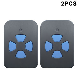 1-4pcs Gate Clicker Remote Control Garage Door Opener Compatible with ROGER TX52R/2 H80 TX22 433.92MHz for E80 M80 TX44R