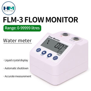 Digital Display Filter Water Flow Meter Electronic Water Purifier Flow Monitor Real Time Monitoring with Alarm Function