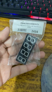 Circuitrocks LED Four Digit Numeric Display Red Common Anode