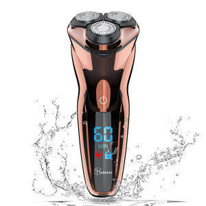Hatteker | Hatteker Electric Shaver for Men Grooming Kit Waterproof LED Digital Display USB Rechargeable