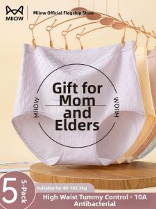 MiiOW | Elderly Women High Waist Slimming Cotton Panties