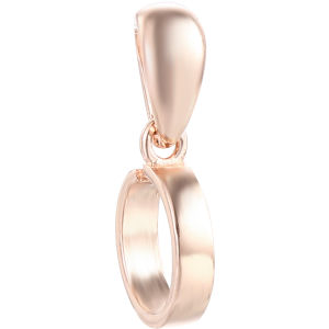 Minimalist Style Wax-Embedded Silver Pendant