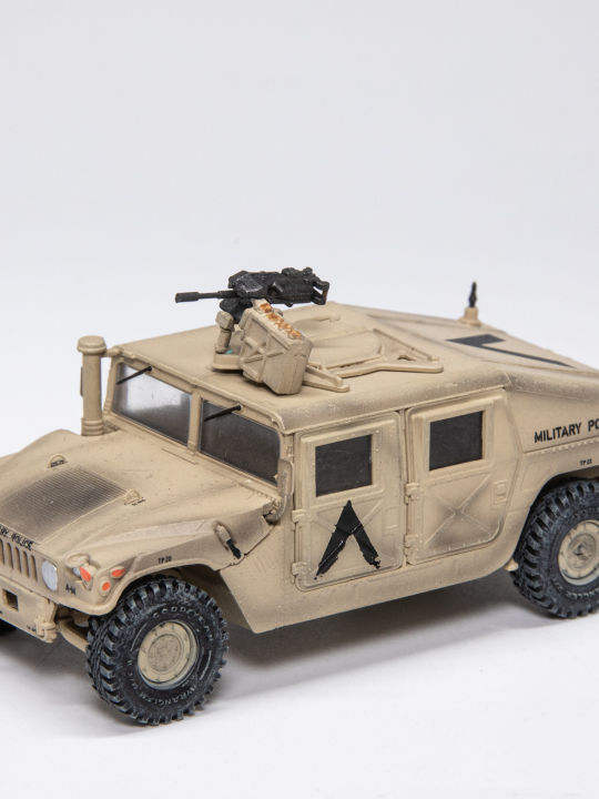Desert Storm 1991 Military Humvee M1025 Model PVC Finished Model ...