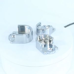 Bộ 2 phụ kiện treo rèm cửa bằng kim loại sáng bóng