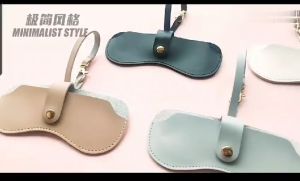 tokomumer CASE KACAMATA KAIT TAS pouch kacamata sarung kacamata kulit leather C010